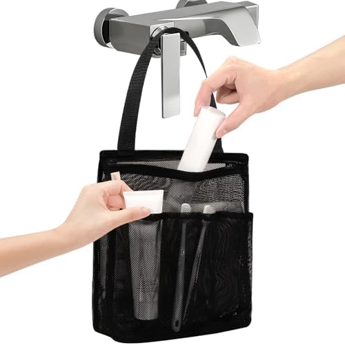 famichan Portable Mesh Shower Caddy, Gym Travel Camp Dorm Room Essentials by famichan