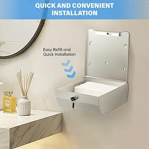 Gorlary Commercial Paper Towel Dispenser Wall Mount - Image 3