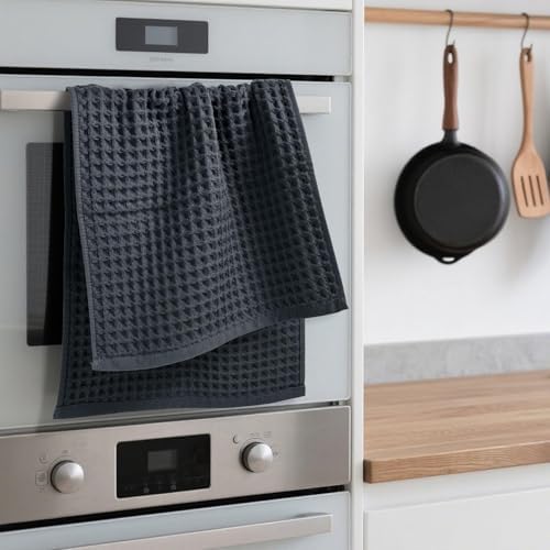 Jacquotha Waffle Hand Towels for Bathroom 5-Piece - Image 3