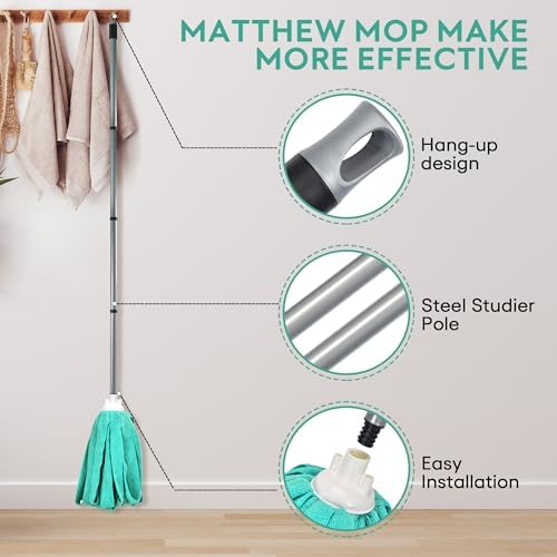 Matthew Microfiber Cloth Mop Compatible - Image 6