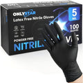 Food Grade 5 Mil Disposable Nitrile Gloves Small by ONLYSTAR