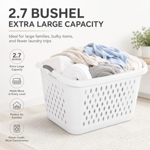 Extra Large Laundry Basket 2.7 Bushel - Image 4
