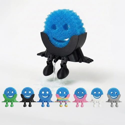Creative Drainage Sponge Holder: Traceless Glue, 3D Printed Funny Kitchen Sink by Bestbuyersmakebestsellers