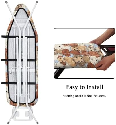 Dachshund Dog Print Ironing Board Cover Heatproof Ironing Board Protective - Image 4