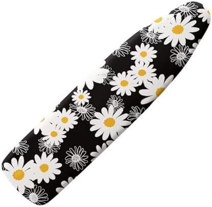 Cute Daisy Thick Padding Ironing Board Covers Soft Durable Stain Resistant Hook by Darisoco