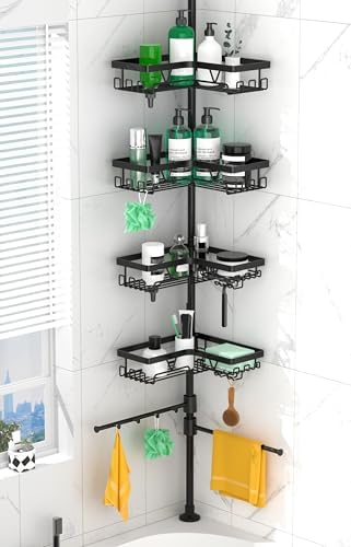 DAOYA Shower Caddy Tension Pole Corner by DAOYA