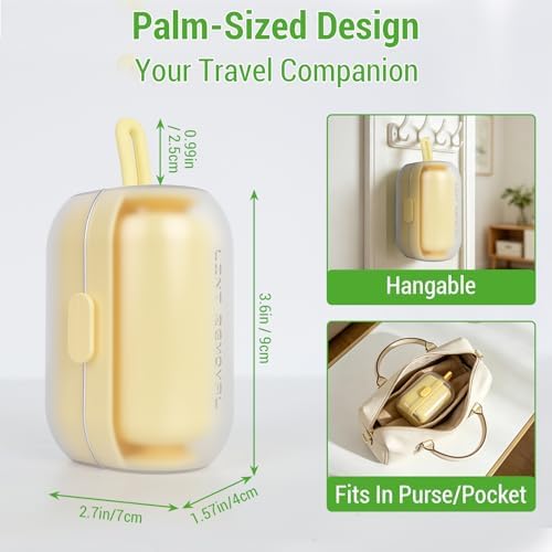 Mini Lint Brush/Roller, 2-in-1 Lint Remover - Image 5