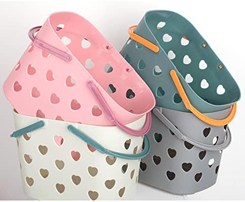 Portable Shower Caddy with Handle Plastic Shower Basket Organizer - Image 5