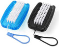 Nail Brush for Cleaning Fingernails, Larbois 2 Pack Two-Sided Extra-Wide by Larbois