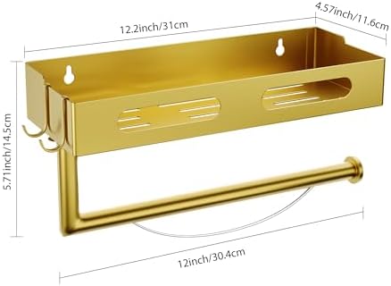 Paper Towel Holder Wall Mount for Kitchen, Paper Towel Holder - Image 2