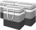 BlissTotes 3-Pack Laundry Basket, Collapsible Laundry Hamper by BlissTotes