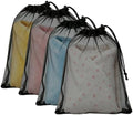 4 Pack Mesh Travel Laundry Bag 16" x 20"Extra Large Dirty Clothes Organizer by Unknown