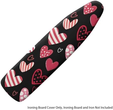 Love Heart Ironing Board Cover Valentines Day Ironing Board Dust Cover Standard - Image 6