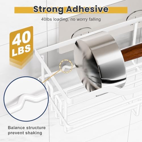 OMAIRA 3-Pack Shower Caddy - Image 2