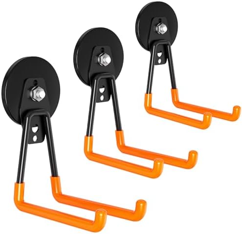 Heavy-Duty Storage Magnetic Hooks，No Need by MVPBOY