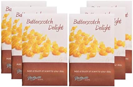 Simplicity Scents Butterscotch Delight Scented Sachets Pack of 6, Everyday by FloralSimplicity