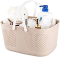 Portable Plastic Shower Caddy Basket Organizer by rejomiik