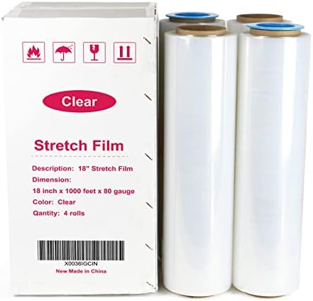 BOMEI PACK Clear Stretch Wrap Roll - Image 6