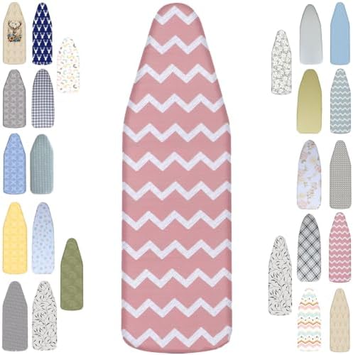 Insulated Mini Ironing Board Cover and Pad 11.8x35.4-15.7x43.3 Inch, 100% by Unknown