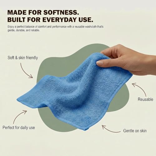 Utopia Towels 60 Pack Cotton Washcloths Set, 100% Ring Spun Cotton, Premium - Image 5