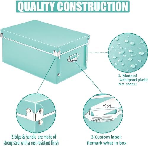 XUCHUN 3 Pack/Set Plastic Storage Box - Image 6