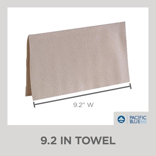 Pacific Blue Basic S-Fold Recycled Paper Towels by GP PRO, 250 Towels Per Pack - Image 4