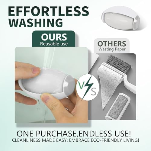 Reusable Lint Roller for Clothes, Mini Lint Roller Travel Size, Washable Pet - Image 3