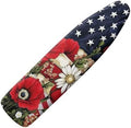 American Flag Poppy Iron Board Cover Stain Resistant Ironing Board Replacement by Tomeusey