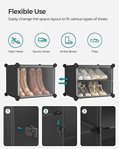 SONGMICS Shoe Rack, 8-Tier - Image 4