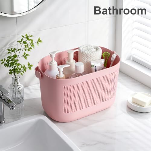 Plastic Portable Shower Caddy Basket, Storage Organizer - Image 4
