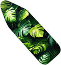 Nuxovilar Green Monstera Leaves Ironing Board Cover 15x54 Polyester by Nuxovilar