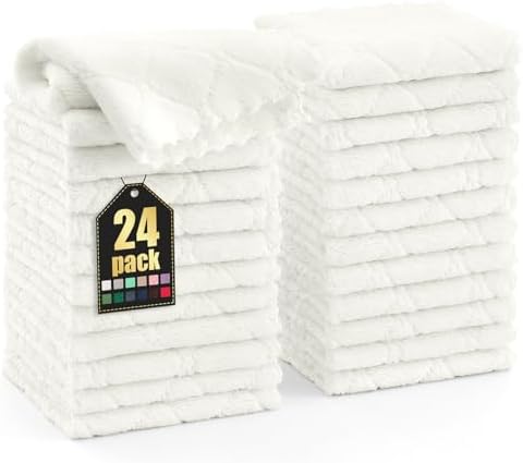 Homaxy 24 Pack Super Soft & Absorbent Dish Cloths by Homaxy