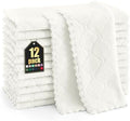 Homaxy 12 Pack Super Soft & Absorbent Dish Cloths by Homaxy