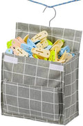 Laundry Clothespin Bag for Clothesline Outdoor, Waterproof Clothes pin Bag by KOOZTI