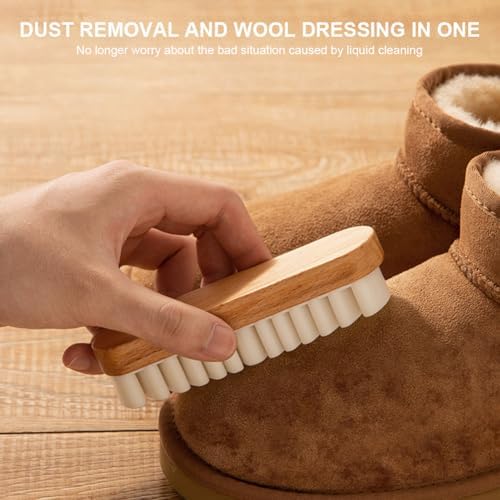 4pcs Suede Shoe Brush, Rubber Shoe Brush Kit - Image 7