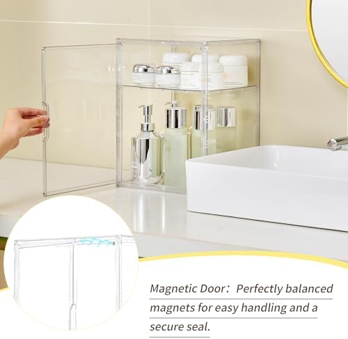 LXLXXL 2 Tier Stackable Shelf Acrylic Display Case - Image 4