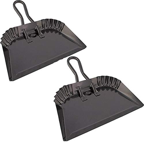 Edward Tools Black Metal Dustpan 12” by Edward+Tools