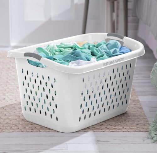 2.7 Bushel Extra Large Plastic Laundry Basket - Image 6