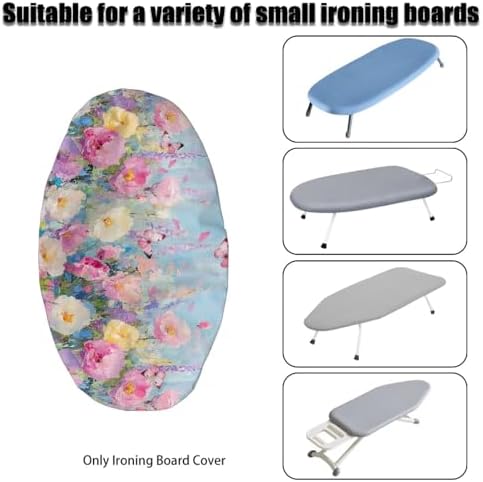 Butterfly Small Ironing Board Cover Floral Print Table Top Ironing Board - Image 5