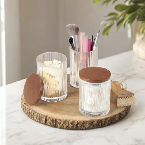 SheeChung 2 Pack Glass Apothecary Jar - Image 4