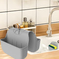 Sponge Holder for Kitchen Sink, Silicone Sink Saddle Caddy Organizer Rack by Unknown