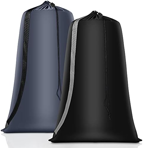 Coomee Heavy Duty Laundry Bag, 2 Pack XL Nylon Laundry Bags by Coomeelaundrybag
