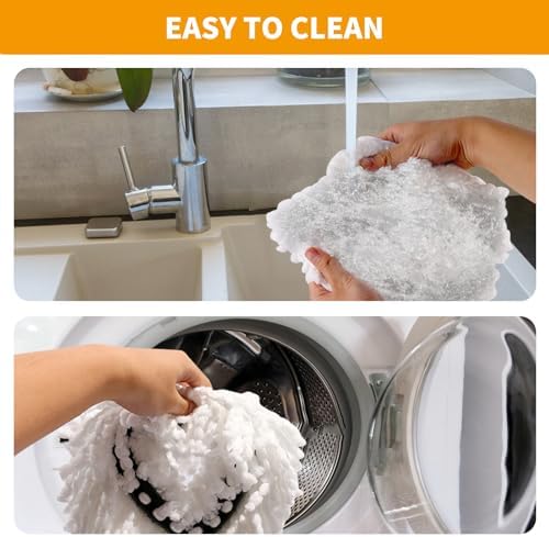 7 Pack Mop Replace Head for Ocedar Spin Mop Replacements Scrubber | Compatible - Image 5