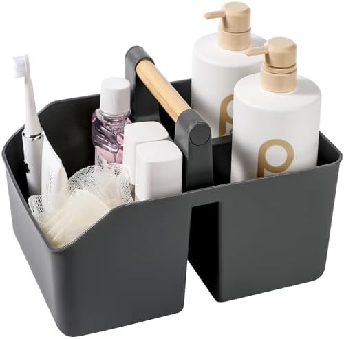 Plastic Shower Caddy, Portable Basket by rejomiik