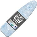 Blue Ironing Board Cover and Pad 15x54 Inch, 100% Cotton Surface Heavy Duty by Unknown
