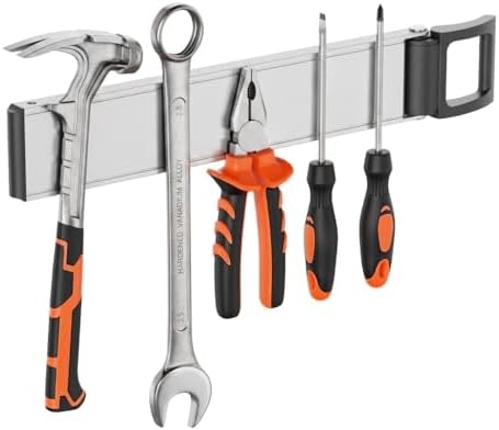 Double Sided Magnetic Tool Holder Heavy Duty, 12 Inch Rust-Resistant Magnetic by SKNOOYLIGHT