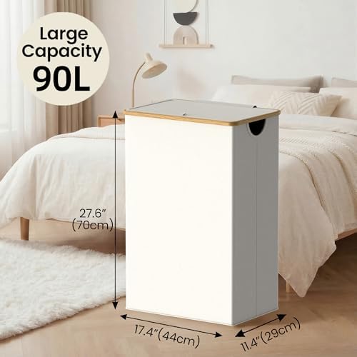 efluky Slim Laundry Basket - Image 3