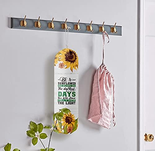 Sunflower Grocery Bags Holder Organizer - Image 4