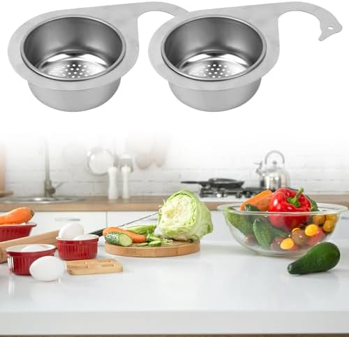 2pcs Swan-Shaped Drain Basket, Stainless Steel Sink Strainer Catcher - Image 7