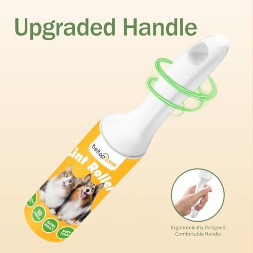 Mini Lint Roller 4 Pack for Pet Hair, 200 Sheets Total - Image 3